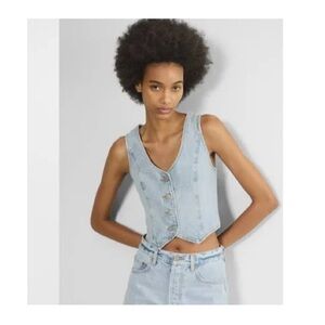 Aritzia Denim Forum “90s MIA” Denim Vest